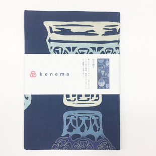 注染手ぬぐい 切子硝子