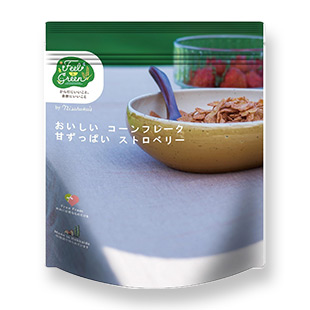 おいしいコーンフレーク 甘ずっぱい ストロベリー