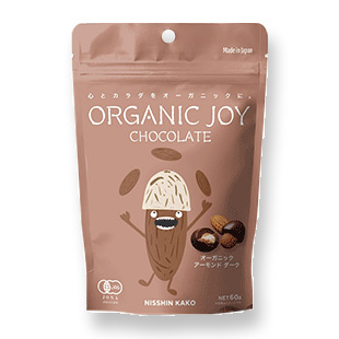 オーガニックジョイ チョコレート アーモンド ダーク