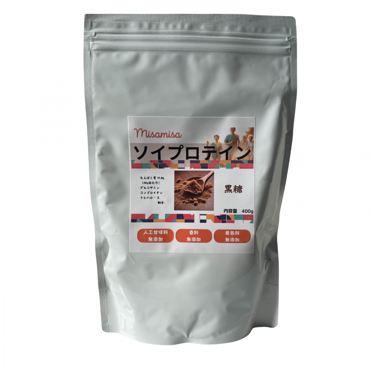 Misamisaソイプロテイン 黒糖味
